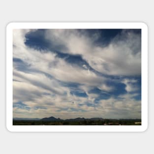 Cloud swirls Magnet